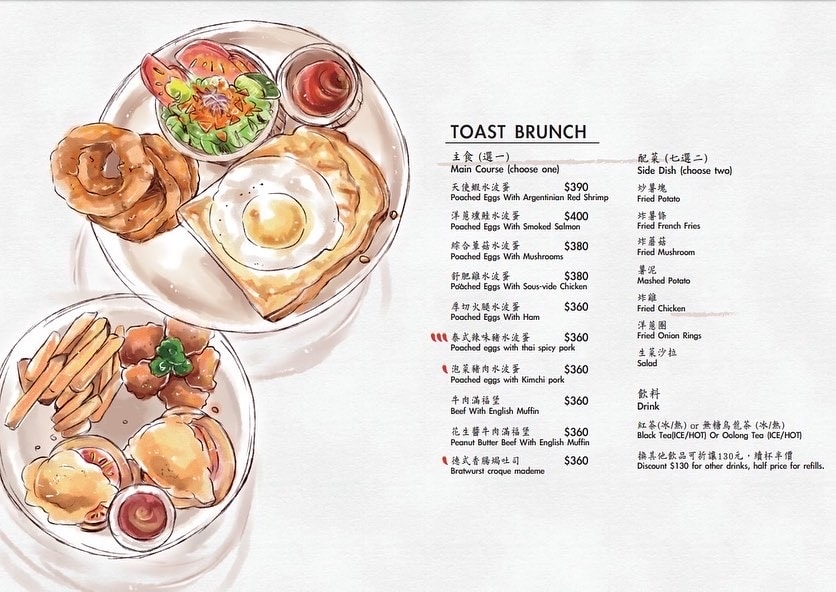 Toast Chat 2022最新菜單 台北貓咪咖啡廳 國父紀念館美食 專業噗嚨共MISO吃走 (1).jpg