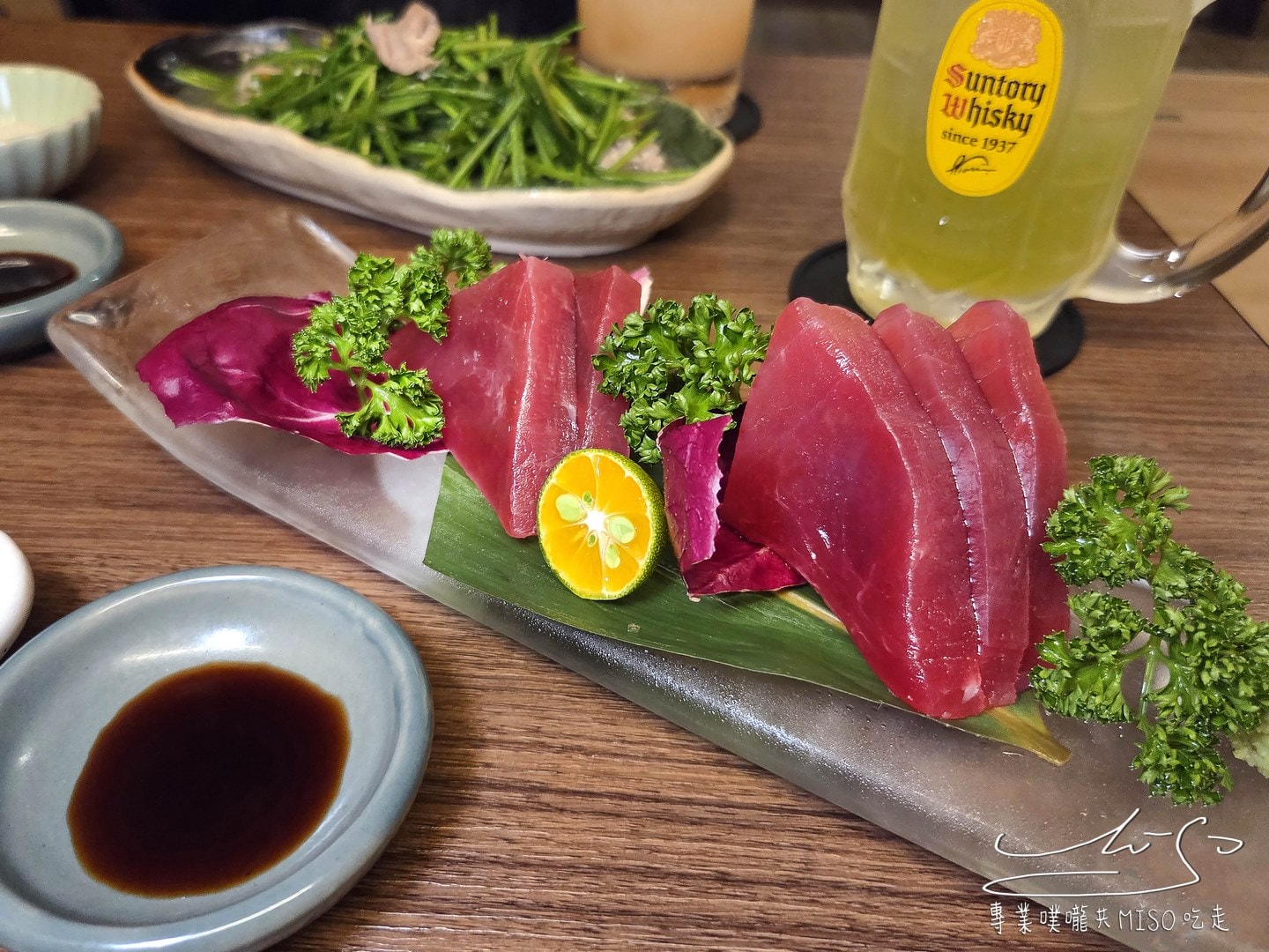 Mura邑居酒屋｜中山站日式居酒屋推薦，林森北高雅日式酒館，新鮮黑鮪魚生魚片，特色塩麴、醬油麴料理！