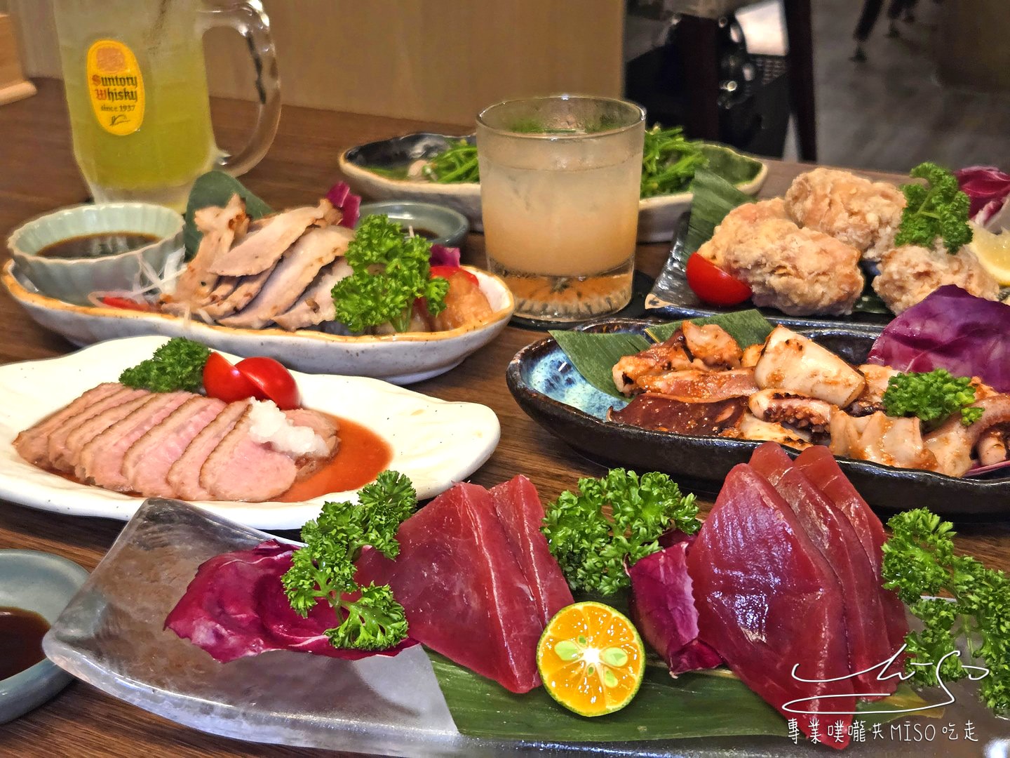 Mura邑居酒屋｜中山站日式居酒屋推薦，林森北高雅日式酒館，新鮮黑鮪魚生魚片，特色塩麴、醬油麴料理！