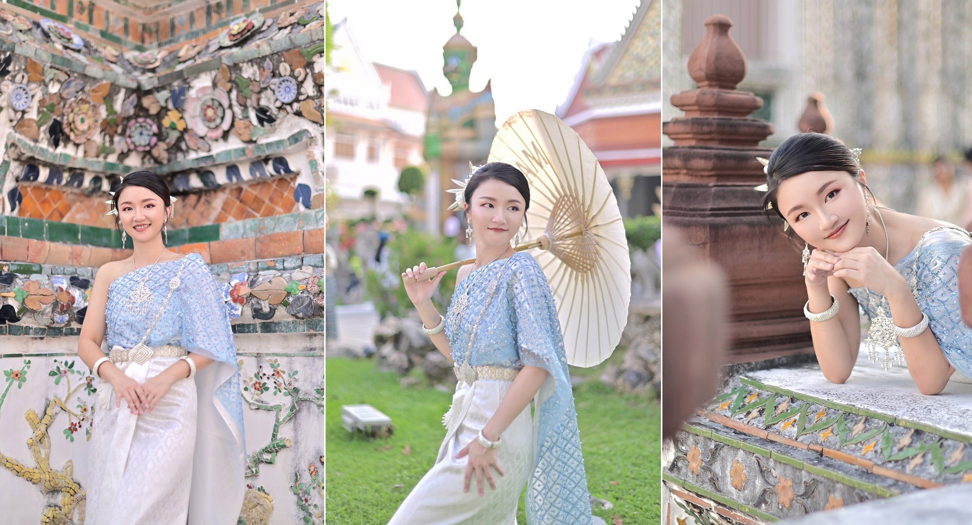 MAHASANÉ THAI COSTUME｜曼谷鄭王廟泰服推薦！泰服租借只要200元，預約方式、注意事項，文章詳細說明！